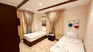 Sábanas de algodón egipcio, ropa de cama de alta calidad y minibar