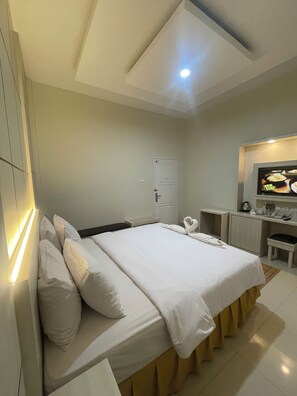 Habitación doble ejecutiva | Escritorio, cortinas blackout y wifi gratis 