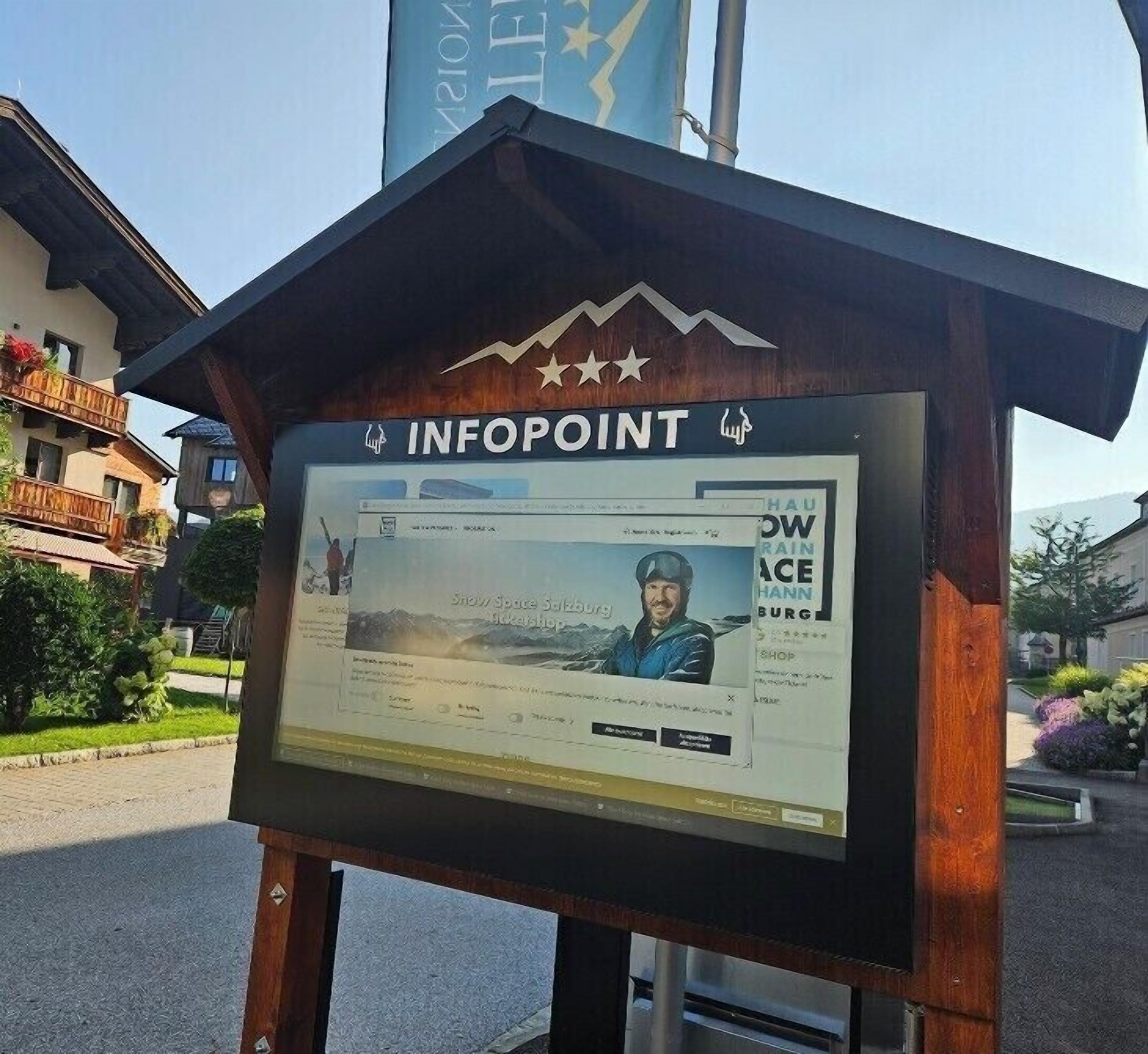 check-in/check-out kiosk