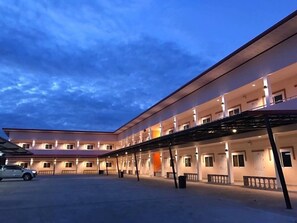 Front of property - evening/night