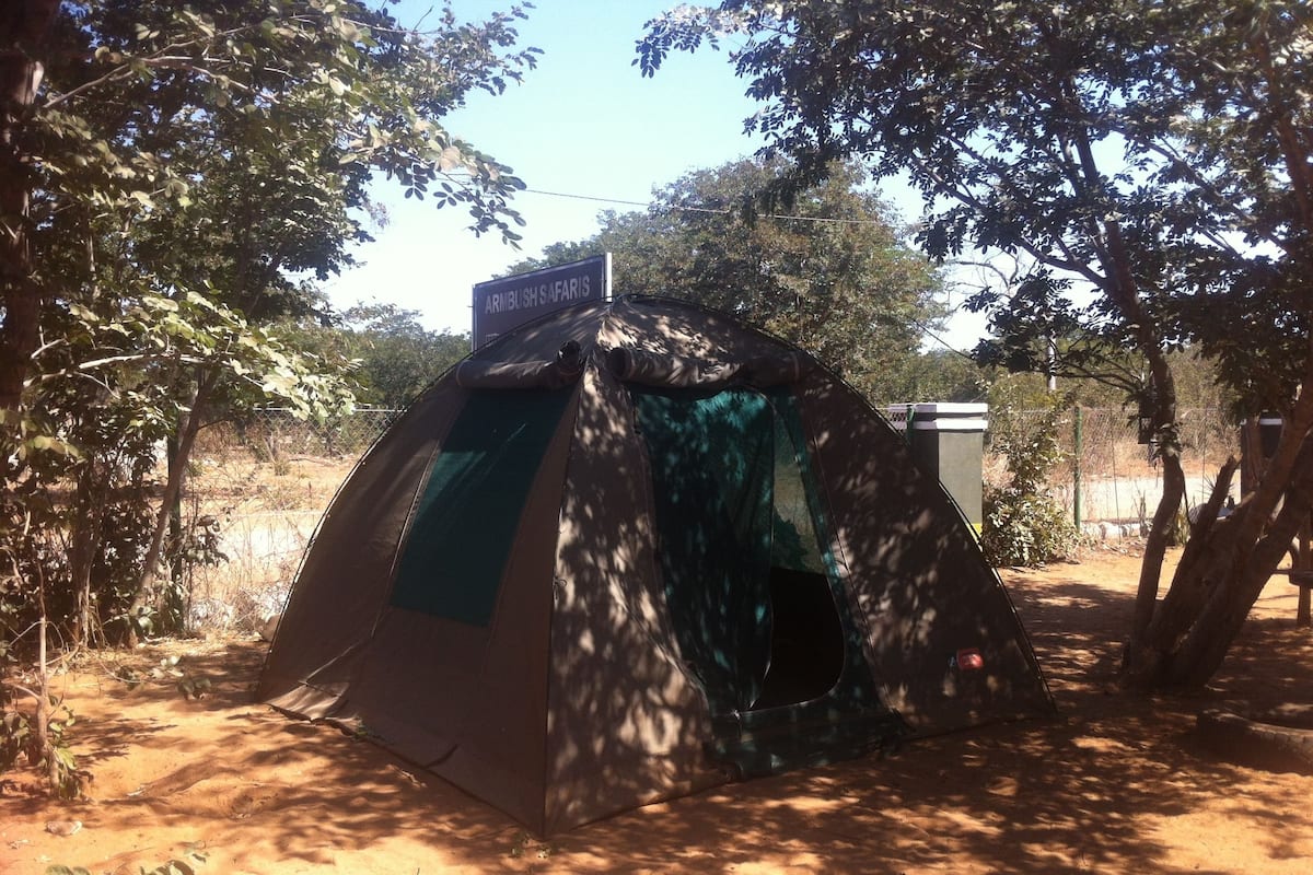 Basic Tent, Shared Bathroom (No Beds provided. Stretchers only) | Wi-fi percuma