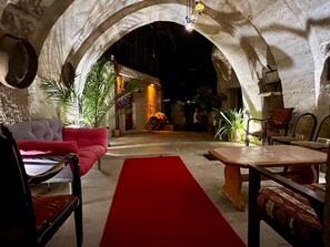 Romantic Triple Room | Terrace/patio - Anatolia Cave Hotel Pansion (Nevsehir)