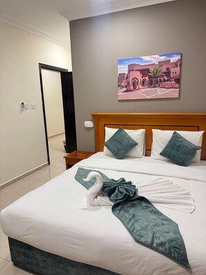 Free WiFi, bed sheets