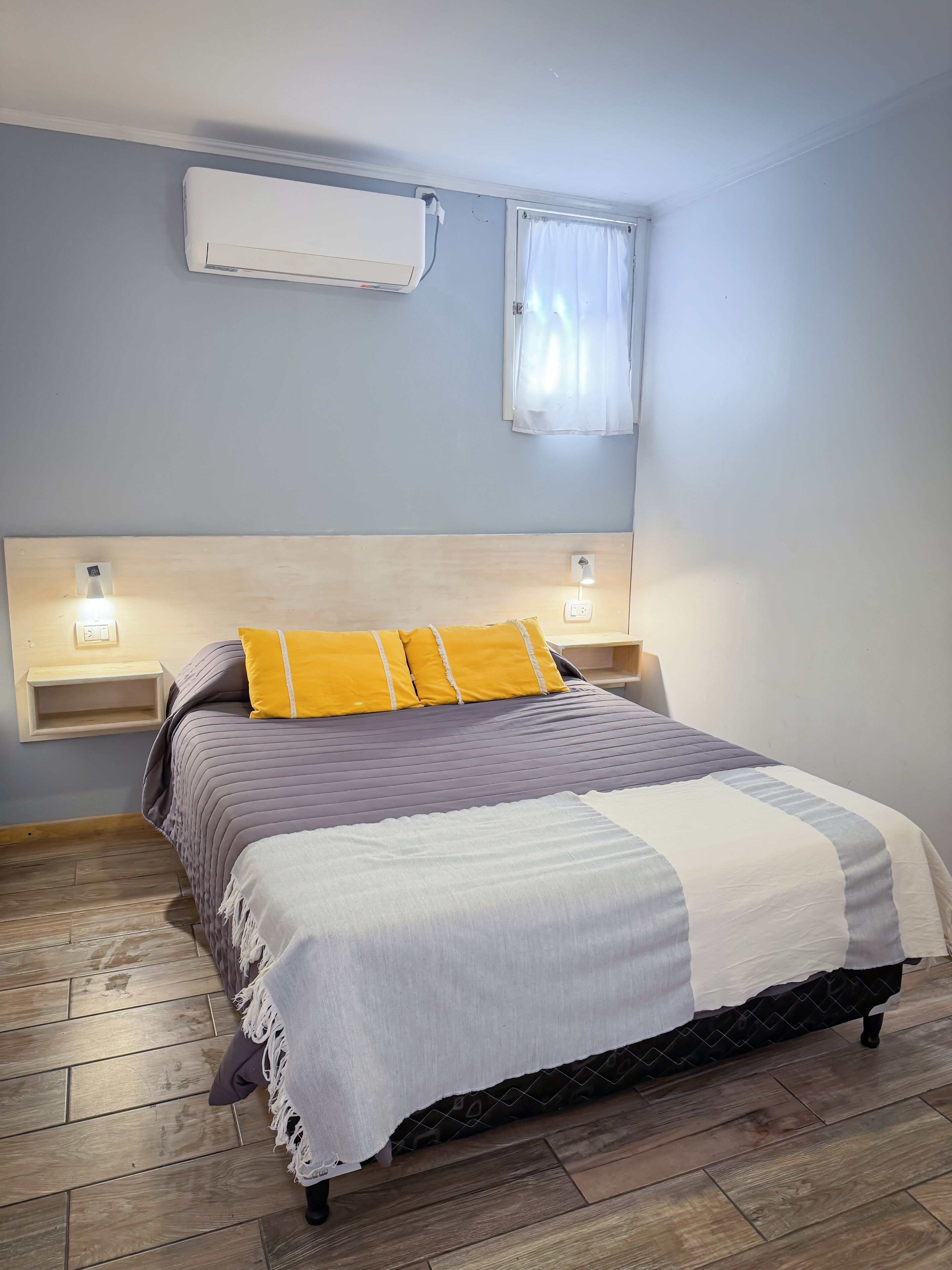 Down duvets, individually decorated, individually furnished