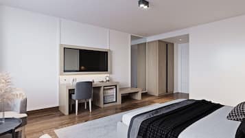 Suite | Minibar, laptop workspace, soundproofing, free WiFi