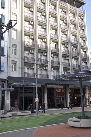 Façade de l’hébergement
