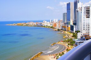 Basic Apartment, 2 Bedrooms, Balcony (CTG114) | Balcony - Apartamentos SOHO Style - Frente al Mar CTG (Cartagena)