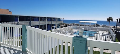 View from room. Buccaneer Inn
