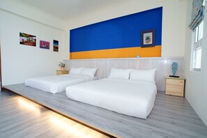 Chambre Quadruple Familiale, 2 lits doubles