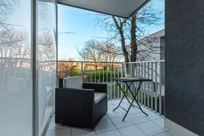 Estudio Deluxe, balcón | Balcón