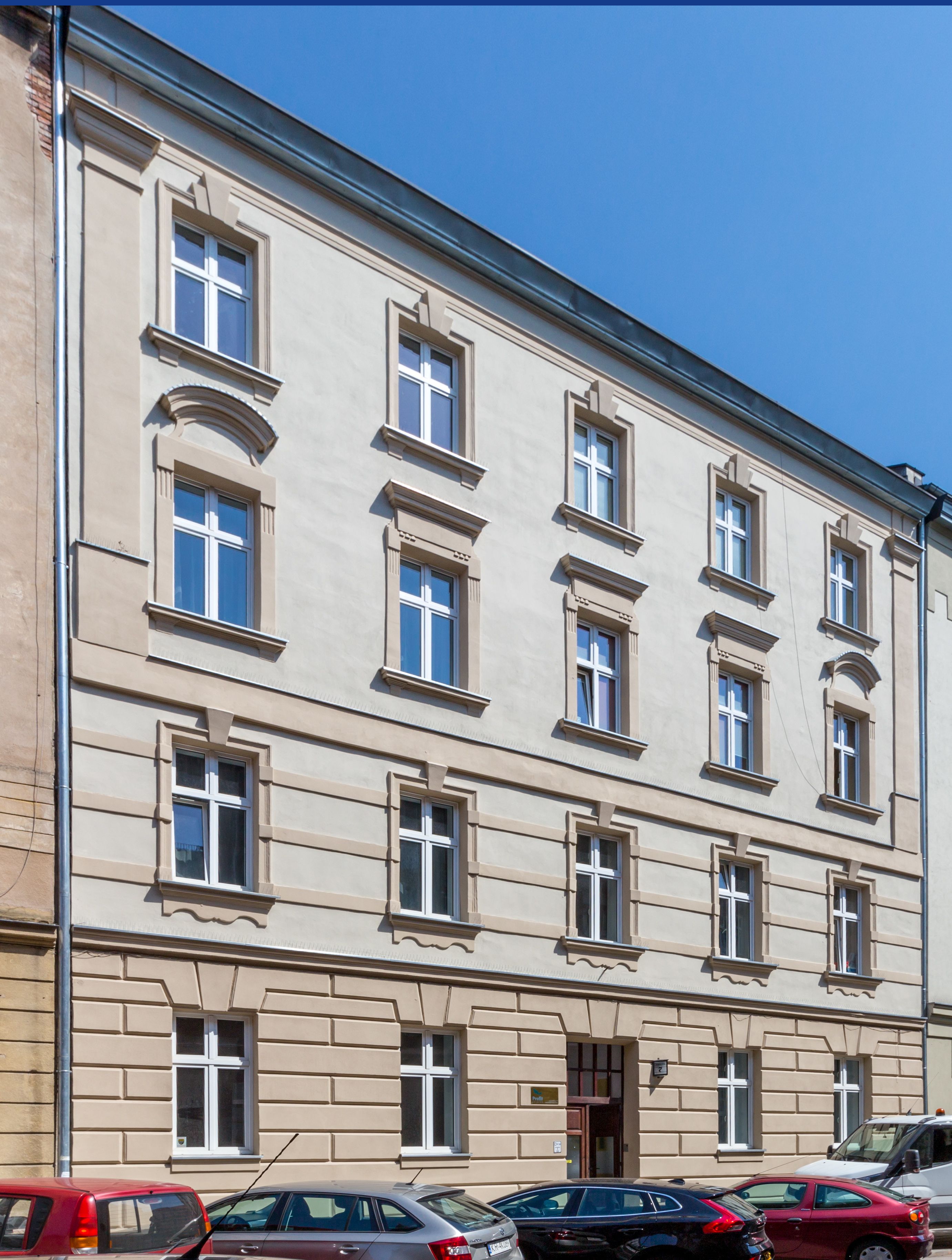 Fassade der Unterkunft