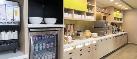 Frokostbuffé er inkludert hver dag