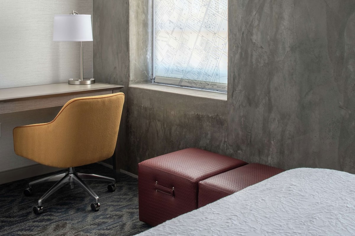 Hypo-allergenic bedding, blackout curtains, soundproofing