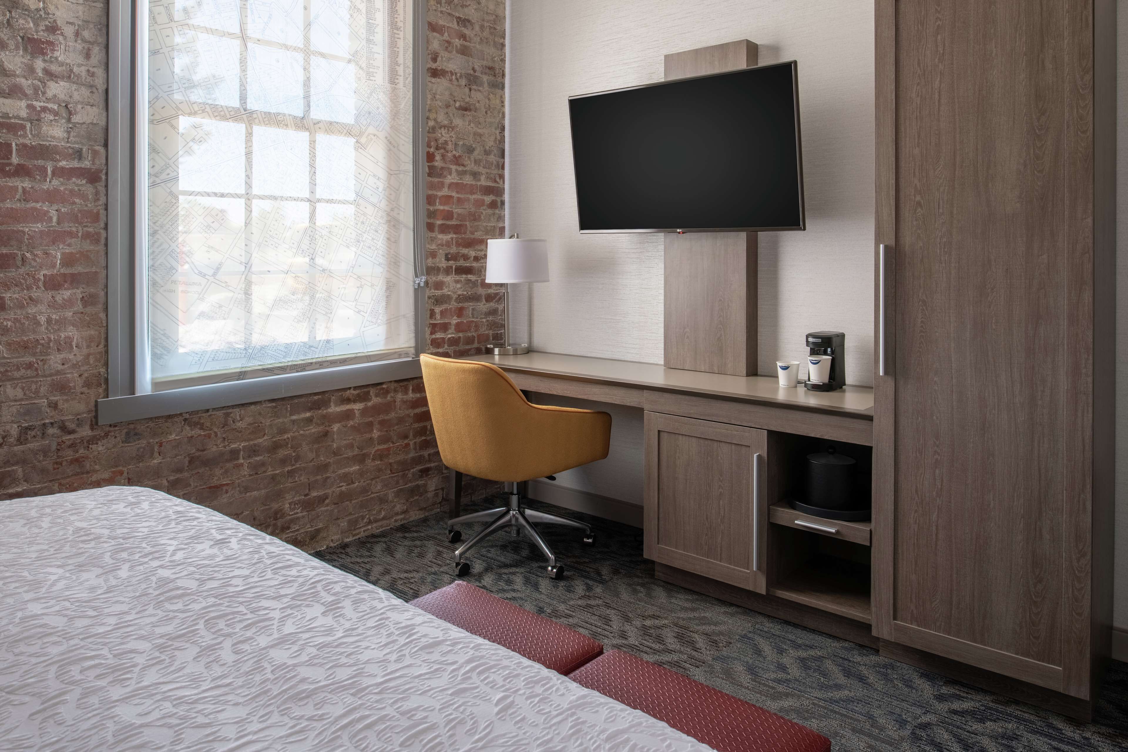 hypo-allergenic bedding, blackout curtains, soundproofing