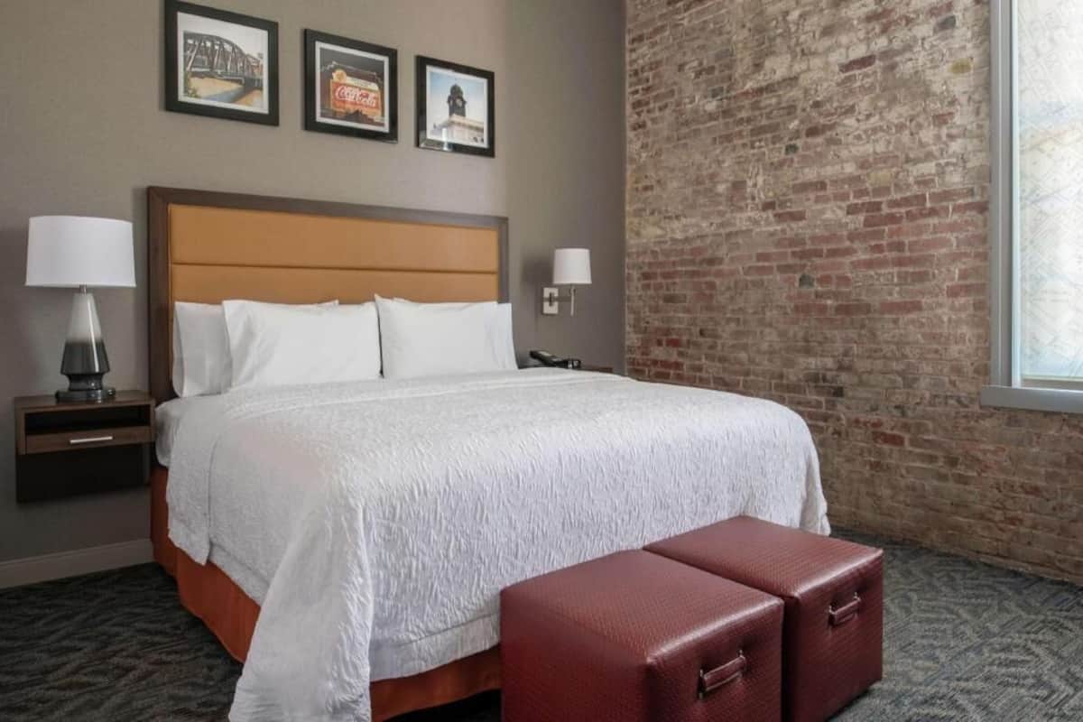 Hypo-allergenic bedding, blackout curtains, soundproofing