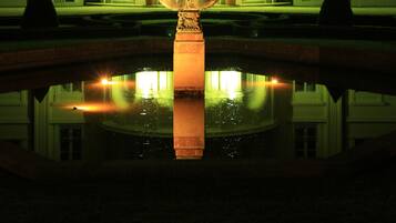 Front of property – evening/night