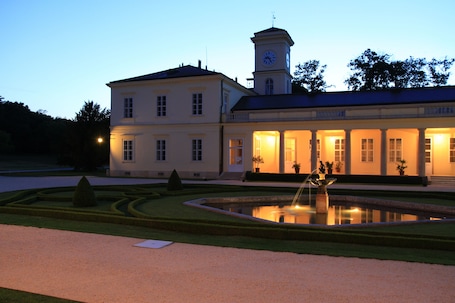 Front of property - evening/night