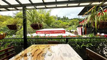 Elite Quadruple Room, Garden View | 1 bedroom, Egyptian cotton sheets, premium bedding, memory foam beds