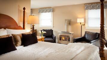 Premium bedding, individually decorated, individually furnished