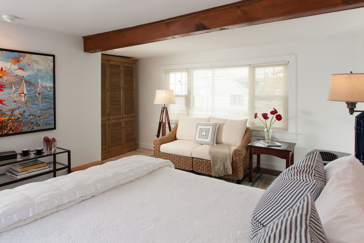 Premium bedding, individually decorated, individually furnished