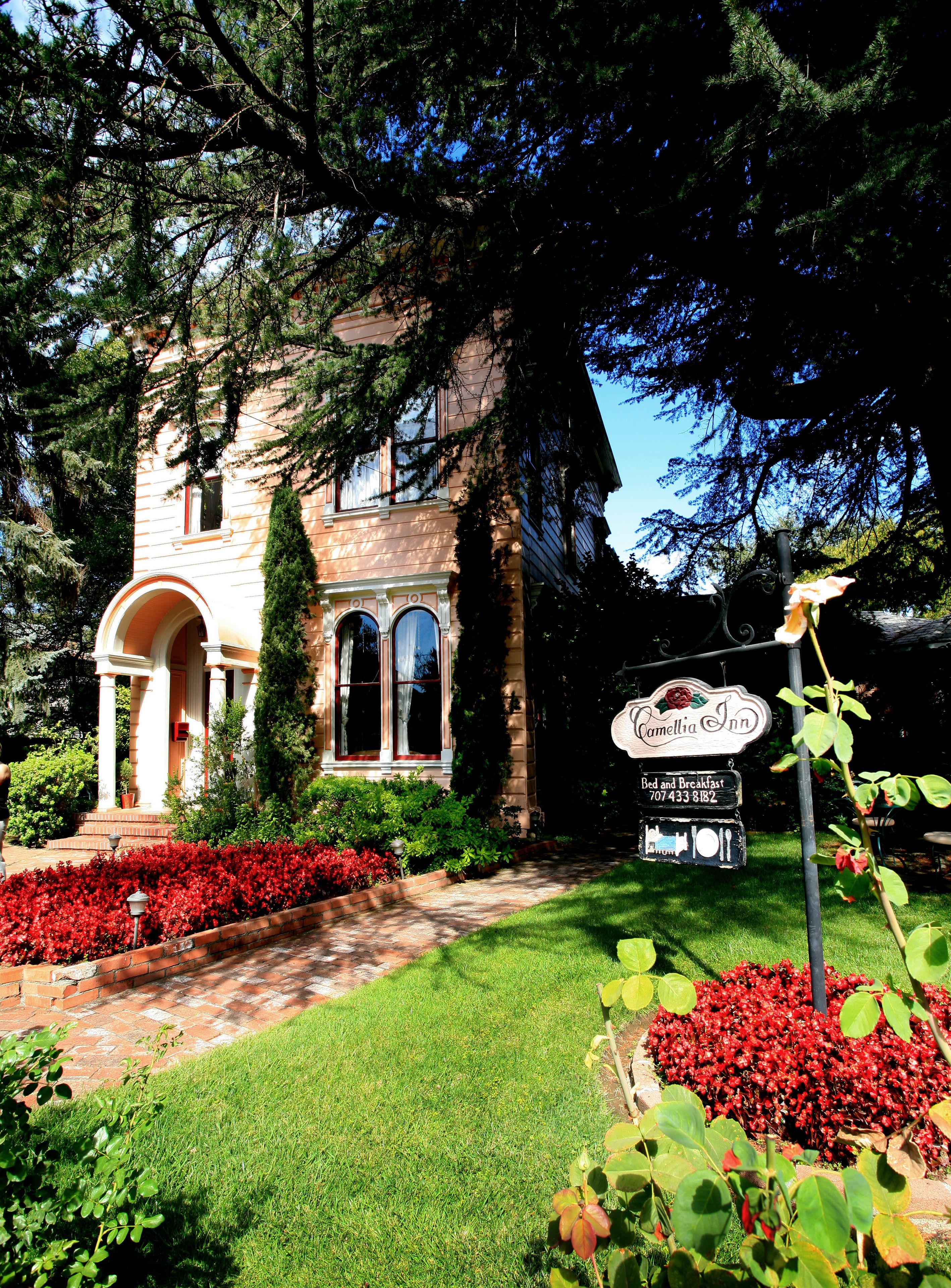 Façade de l’hébergement