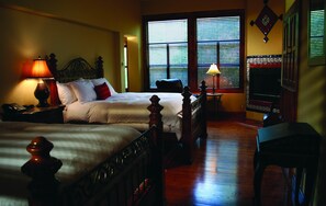 Premium bedding, pillowtop beds, individually furnished, desk