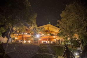 Front of property – evening/night