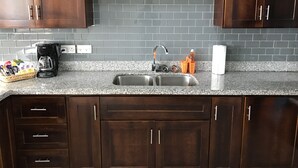 Superior Apartment, 2 Bedrooms, 2 Bathrooms, Sea View | Private kitchen - Calabash Condos and Villas (Gros Islet)