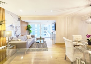 Apartment, 2 Bedrooms | Living area