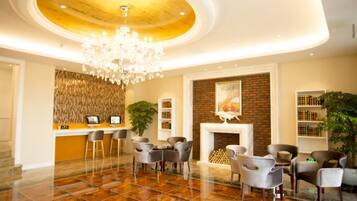 Sala de estar en el lobby
