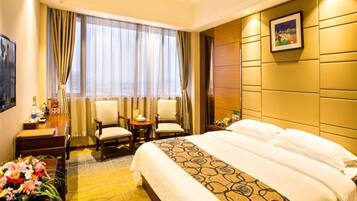 In-room safe, blackout drapes, iron/ironing board, free WiFi