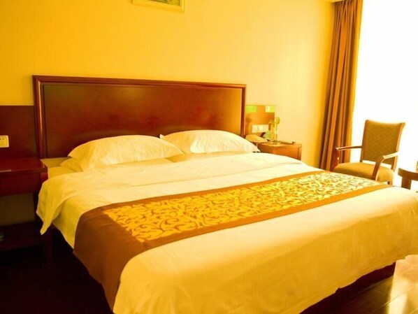 In-room safe, blackout curtains, iron/ironing board, free WiFi