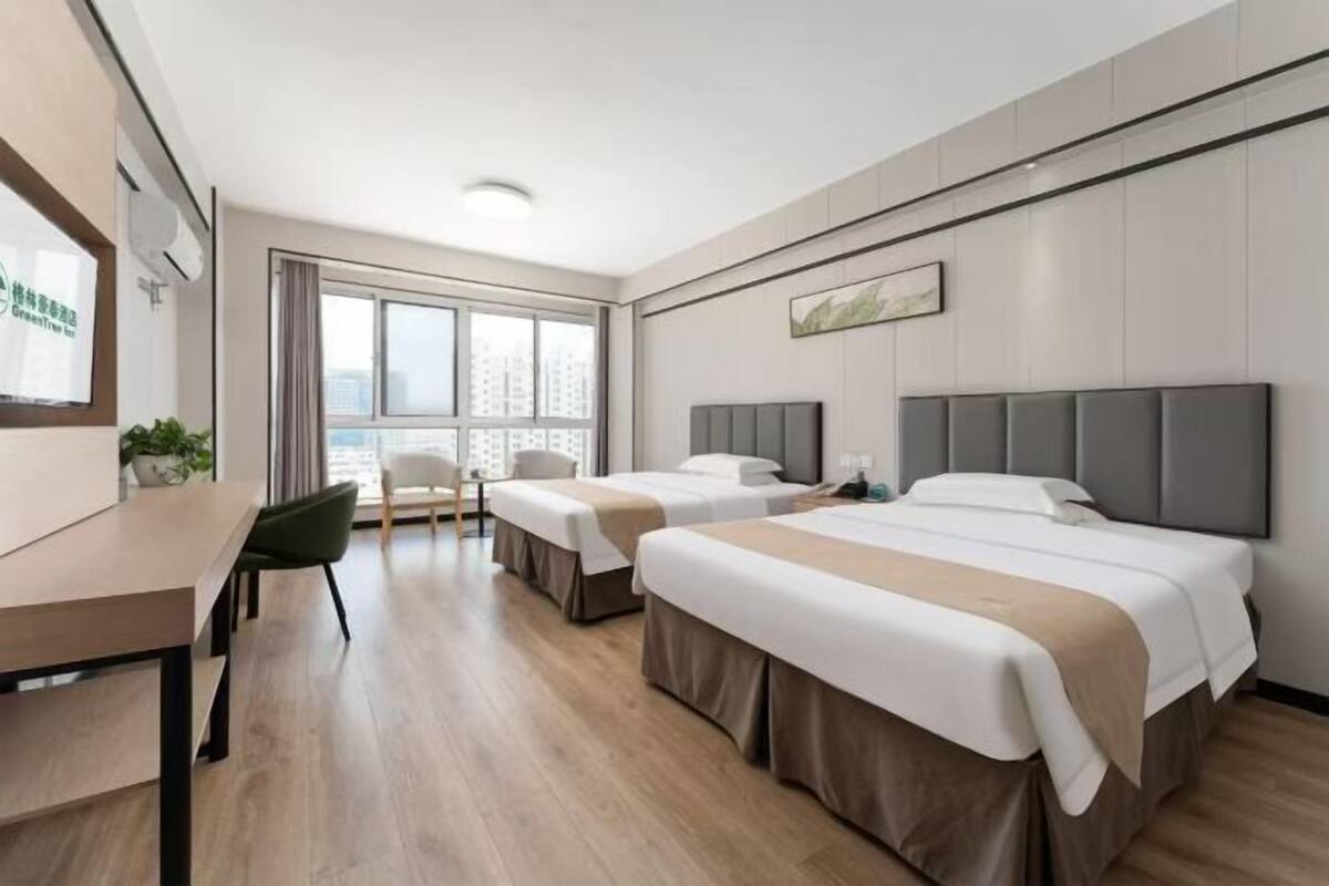 Blackout curtains, iron/ironing board, free WiFi
