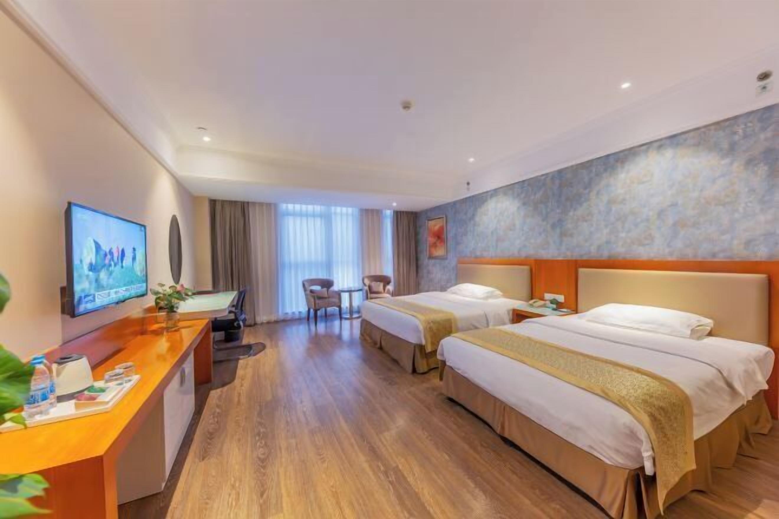 In-room safe, blackout curtains, iron/ironing board, free WiFi