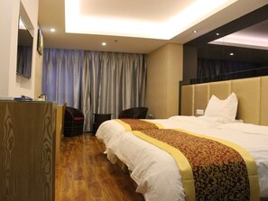 Blackout curtains, iron/ironing board, free WiFi - Greentree Inn Fujian Putan East Wenxian Road New B (Putian)