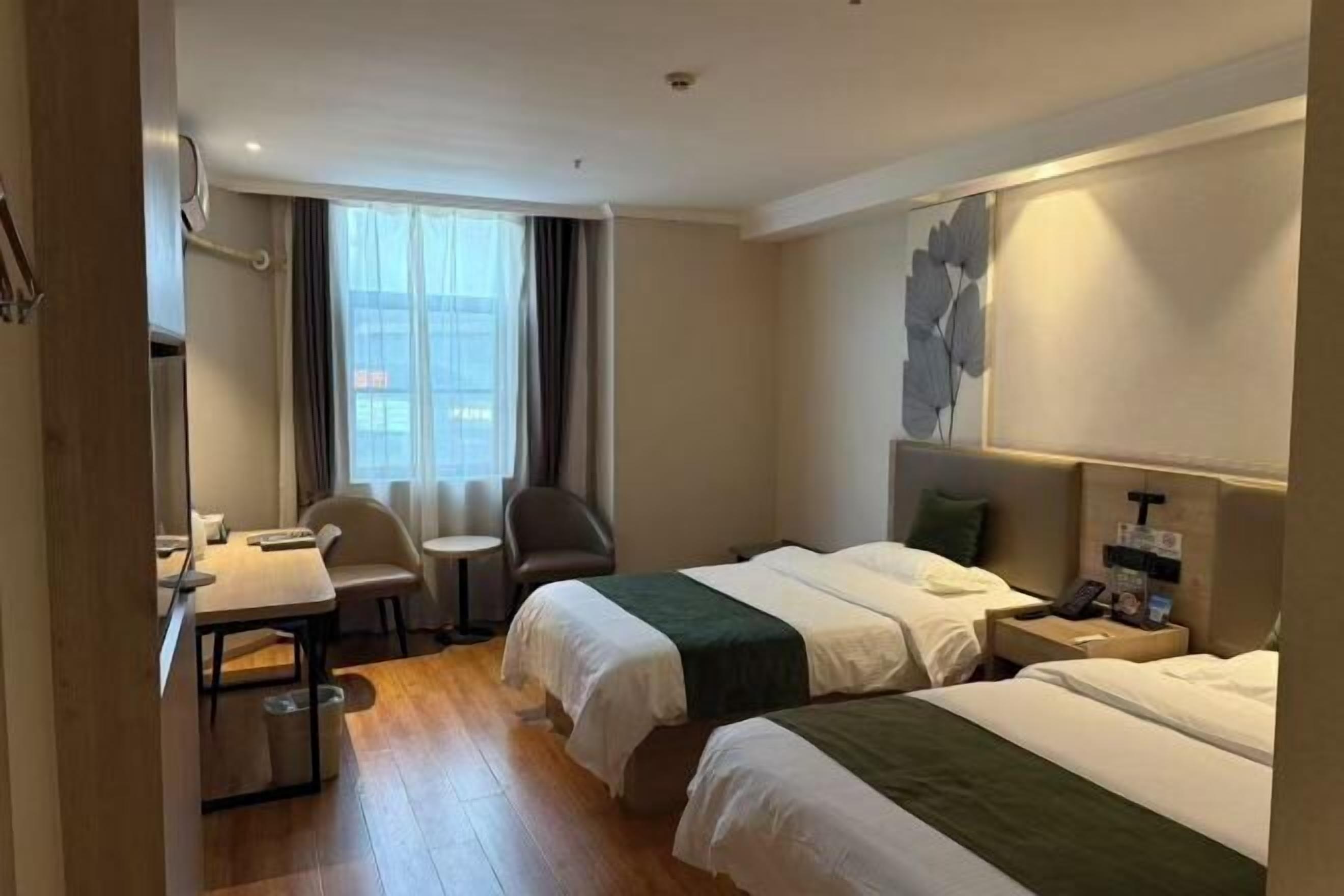 Blackout curtains, iron/ironing board, free WiFi