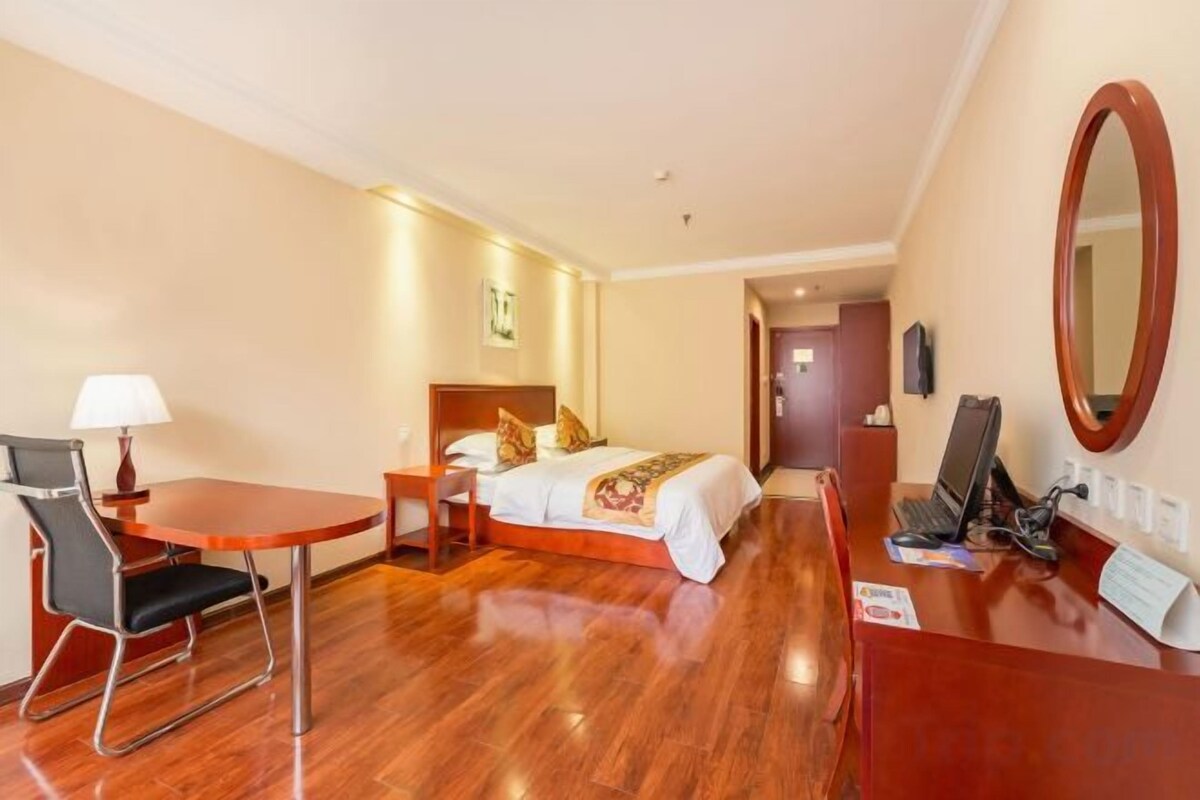 Blackout drapes, iron/ironing board (on request), WiFi (free)