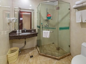 Bathroom - Greentree Inn Shanghai Minhang District Hongqiao Hub Qibao Express Hotel (Shanghai)