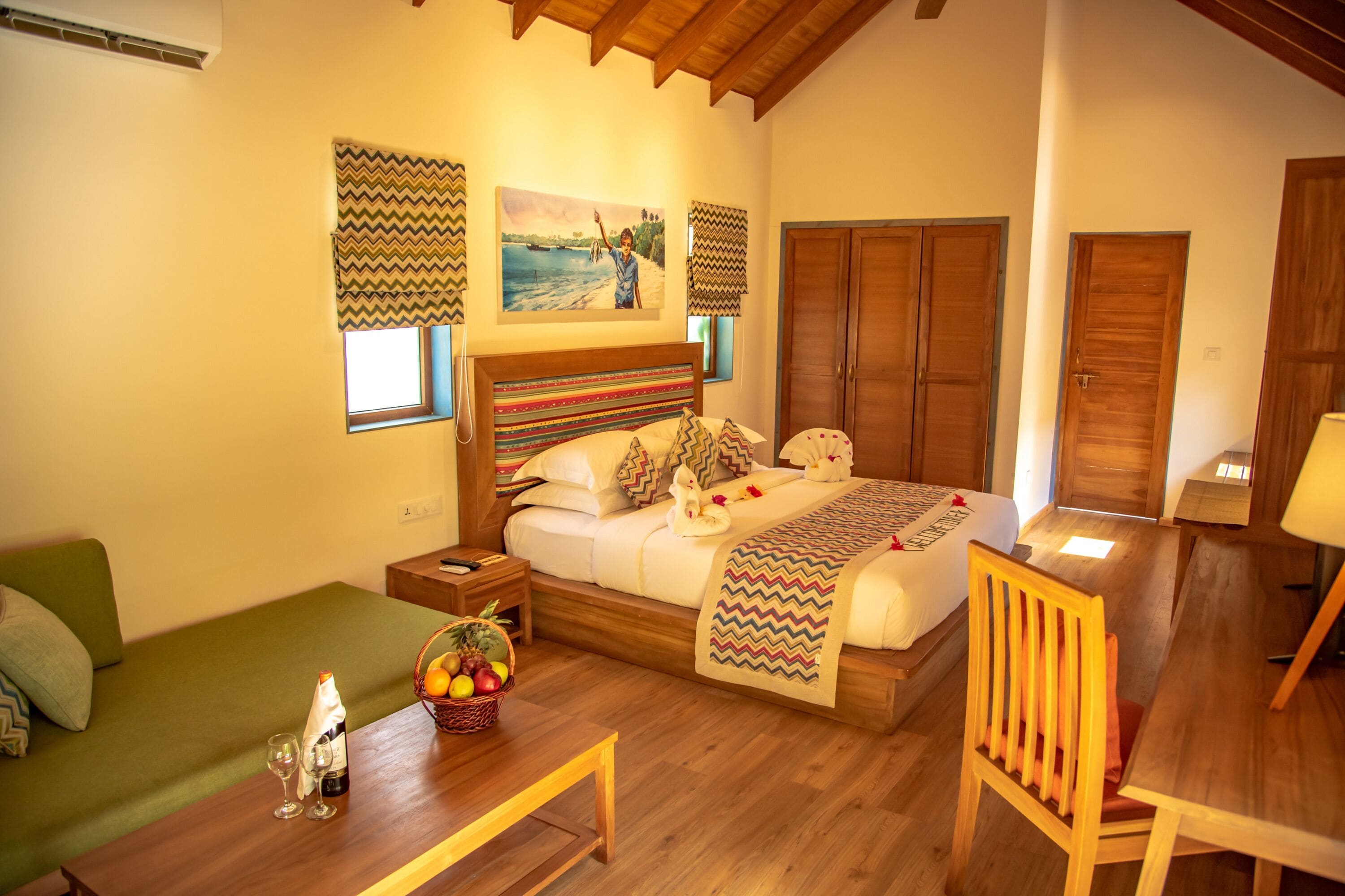garden villa | 1 bedroom, down duvets, minibar, in-room safe