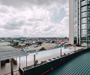 3 Bedrooms Apartment (Imperial) | Balcony view - Imperial Suites Serviced Apartment (Kuching)