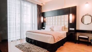 Apartment, 3 Bedrooms | 3 bilik tidur, kalis bunyi, seterika/papan seterika