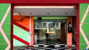 Facciata della struttura