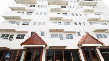 Façade de l’hébergement