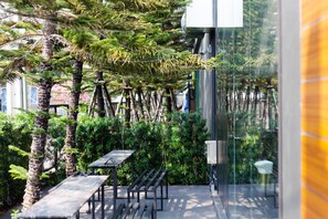 Espace banquet en plein air