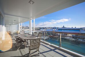 公寓, 2 間臥室, 海景 | 陽台