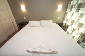 公寓, 2 間臥室, 海景 | 2 間睡房、書桌、熨斗/熨衫板、免費 Wi-Fi