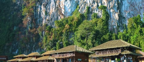 Façana frontal de l'allotjament