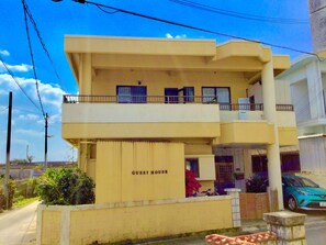 Façade de l’hébergement