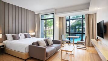 Deluxe Room, Pool View | View from room