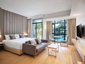 ห้องดีลักซ์, วิวสระว่ายน้ำ | วิวจากห้องพัก